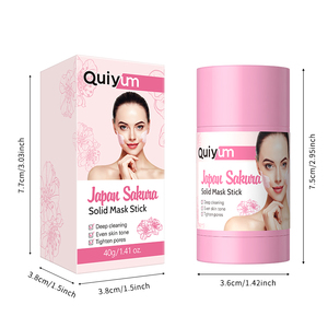 Kit de bâtonnets masques solides Sakura du Japon, très vendu, pour le nettoyage et le blanchiment de la peau, soin du visage facile - Product Image 2