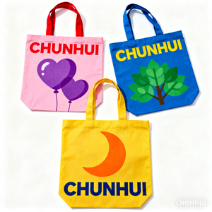 Màu Rắn Bông Vải Mua Sắm Tote Túi Biểu Tượng Tùy Chỉnh Và Cá Nhân Thiết Kế Cho Sử Dụng Hàng Ngày Tùy Chỉnh Quà Tặng - Product Image 6