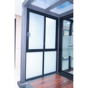 Fenêtre coulissante horizontale en aluminium à rupture de pont thermique, sur mesure AMJ, installation facile, faible entretien, conforme NFRC - Product Image 2