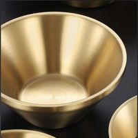 Noddle camping petit bol bol à soupe de riz pour servir de la nourriture, ensemble de bols à ramen japonais personnalisés en acier inoxydable à double paroi