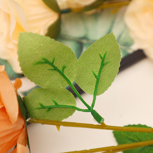 Rosa de Diamante Simulada, Flor de Seda Plástica de Alta Simulación, Decoraciones para Bodas, Accesorios para Fotografía en Exteriores, Decoración del Hogar - Product Image 2