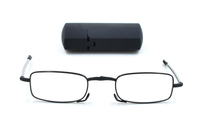 Wholesale Anti Blue Light Pocket Mini Metal Folding Magnifying Unisex Lens Slim Reader Foldable Reading Glasses with Case