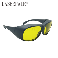 Lunettes de sécurité laser à prix de gros, haute visibilité, transmission lumineuse de 79 %, 450 nm OD6+, pour lasers bleus