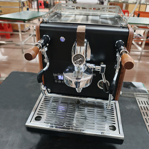 เครื่องชงกาแฟเอสเพรสโซกึ่งอัตโนมัติ ZILONG แบบหม้อต้มคู่ ปั๊มโรตารี่เดี่ยว หัวชง E61 สำหรับร้านค้า เครื่องชงกาแฟ ZILONG - Product Image 4