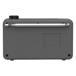 Radio DAB+ avec alerte de sécurité automatique (rechargeable) Noir et Gris CR M25DAB B - Product Image 4