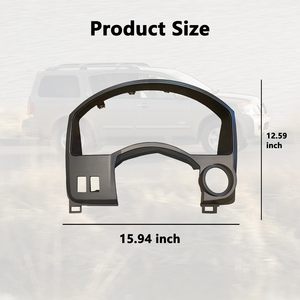 Cubierta de Panel de Instrumentos Meikeduo, Completa, para Nissan Titan Armada 2004-2006, Moldura de Tablero ABS 682407S000 - Product Image 3