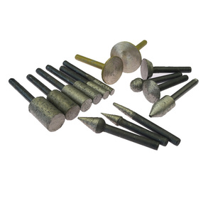 Poinçon de meulage <span class=keywords><strong>diamant</strong></span>é sinterisé monté OD12-25mm*6mm pour gravure et sculpture - Product Image 1