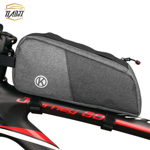 Acessórios ciclismo logotipo reflexivo bicicleta saco Mountain <span class=keywords><strong>Bike</strong></span> tubo superior frente impermeável bicicleta rack saco bicicleta saco - Product Image 1