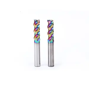 Hot sale 6*150 2 flute spiral CNC milling cutter for aluminium
