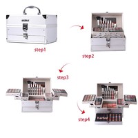 Palette de fards à paupières minéraux tout-en-un pour fabricants de cosmétiques – Coffret cadeau de maquillage professionnel – Palette complète de fards à paupières pour le visage