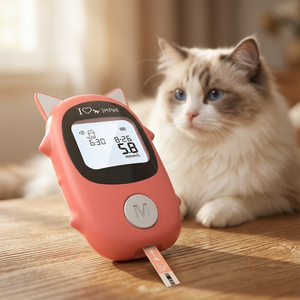 獣医用必須品 低MOQ ホットセール 犬用糖尿病ケアツール 再利用可能 血糖値測定キット 安全で信頼性があり、扱いやすい - Product Image 1