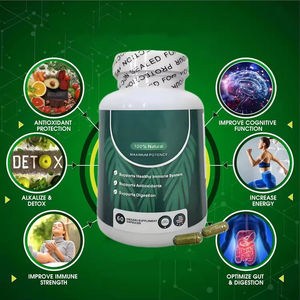 Complément Alimentaire Biologique OEM Superfood 60 Capsules Soutien Immunitaire et Digestif à Base de Plantes Détox Antioxydant Efficacité Santé Adulte - Product Image 5