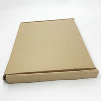 Boîte d'emballage de papier kraft pour produits pliants écologiques à prix abordable