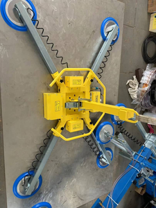 Elevador de Vidrio E-WORLD de 800 kg, Amarillo, de Acero, Alto Nivel de Seguridad - Product Image 6