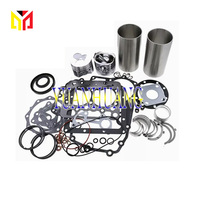 Kit de Reparación de Motor Z482 para Motor KUBOTA, Kit de Juntas de Anillo de Pistón y Biela
