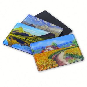 Custom Print Blank Clear Magnets Souvenir Photo Epoxy Refrigerator <b>Fridge</b> Acrylic Magnet Stickers - Product Image 2