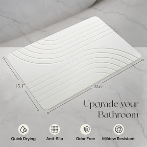 <span class=keywords><strong>Alfombrilla</strong></span> de baño de piedra, <span class=keywords><strong>alfombrilla</strong></span> de baño de piedra absorbente de secado rápido con logotipo personalizado, <span class=keywords><strong>alfombrilla</strong></span> de <span class=keywords><strong>ducha</strong></span> de piedra <span class=keywords><strong>antideslizante</strong></span> de tierra de diatomeas Natural - Product Image 5