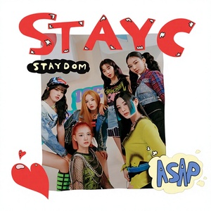 อัลบั้มซิงเกิลชุดที่ 2 ของวง STAYC [STAYDOM] อัลบั้มซีดี KPOP เกาหลีของแท้ - Product Image 1