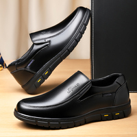 Chaussures habillées en cuir populaires pour hommes 2024 – Chaussures décontractées pour mariage, soirée, bureau et affaires – Noir