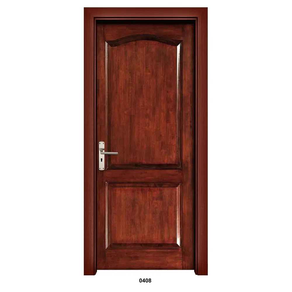 प्रथम अनुकूलित ठोस लकड़ी दरवाजा नवीनतम डिजाइन लकड़ी के दरवाजे पारंपरिक आंतरिक दरवाजे थोक