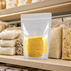 Non Toxic Kid Safe Snack Ziplock Pouch Resealable Biodegradable Nut Chip Trail Mix On The Go Lunch Box <b>Bag</b> - Product Image 4