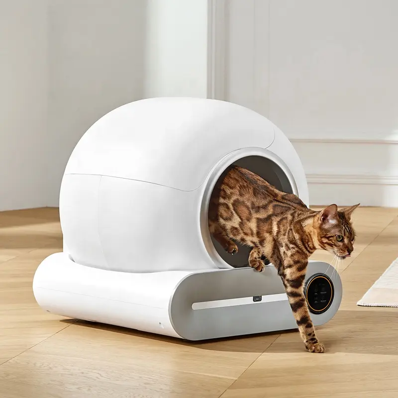 Hot Self Cleaning Cat Litter Box Enclose WiFi App Control Pet Cat Litter Toilet Box Smart Automatic Cat Litter Box