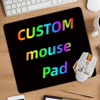 Alas Mouse & Keyboard Karet Custom dengan Pola Cetak Logo Merek Perusahaan Promosi Stok Tersedia