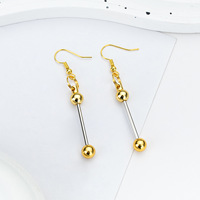 Boucles d'oreilles perlées faites à la main en gros, promotionnelles, à personnaliser, nouvelles boucles d'oreilles DIY pour femmes, cadeau