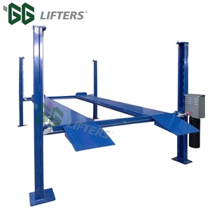 Otomatik 4-Post hidrolik dikey araba asansör sac makineleri için Park Park Lot Carport sistemi ile bükme aracı - Product Image 5