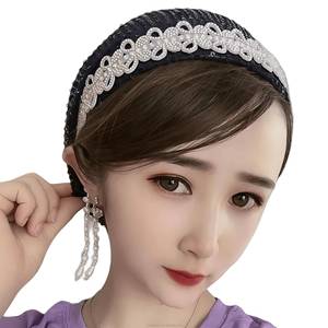 Women's Arabic Muslim Sequin Fabric Knit Hat - Breathable and Eco-friendly, Suitable for All Seasons - Product Image 6