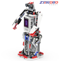 Équipement robotique ZMROBO 49 en 1 STEM Jouet éducatif électrique en briques Blocs de construction Ensemble d'enseignement Garçons et filles Jouet intelligent DIY