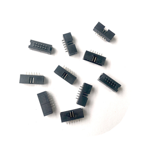 Connecteur IDC Box Header DC3 double rangée 6/8/10/12/14/16/18/20/24/26/30-50 broches, prise ICD noire, pas de 2,54 mm - Product Image 5