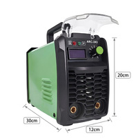 Soudeuse à arc manuelle électrique portative 220V DC 20-120A Mini Légère ARC-243 pour acier au carbone/acier inoxydable/cuivre