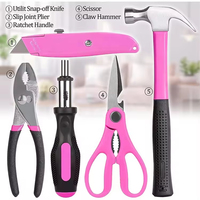 122 pièces rose dame ménage combinaison trousse à outils le plus populaire jeu de tournevis pour réparation à domicile avec personnalisation OEM