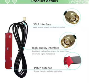 Antenne radio FM en gros 2025, antenne <span class=keywords><strong>bio</strong></span>, céramique, HD, 2 patchs, visière, 5,8 GHz, UHF, 900 MHz, antenne patch - Product Image 5