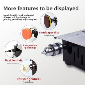 <span class=keywords><strong>Mini</strong></span> machine de découpe artisanale, <span class=keywords><strong>scie</strong></span> <span class=keywords><strong>circulaire</strong></span> modèle 675, électrique, <span class=keywords><strong>pour</strong></span> bricolage domestique, outil de découpe de circuits imprimés à 45 degrés - Product Image 4