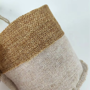 Fabricante, venta al por mayor, precio barato, 100%, maceta de tela de yute ecológica natural, maceta de yute, maceta para jardín, diseño bonito - Product Image 2