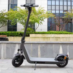 Kuickwheel modeli B katlanır elektrikli Scooter 25 KM/H 18kg şok emilimi ile elektrikli Scooter yetişkin için