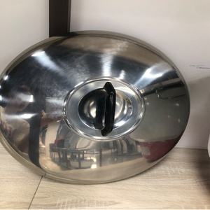 Olla <span class=keywords><strong>Arrocera</strong></span> Comercial a <span class=keywords><strong>Gas</strong></span> <span class=keywords><strong>de</strong></span> 10L con Encendido Automático y Forma <span class=keywords><strong>de</strong></span> Tambor, Antiadherente, para Uso en Hoteles - Product Image 6
