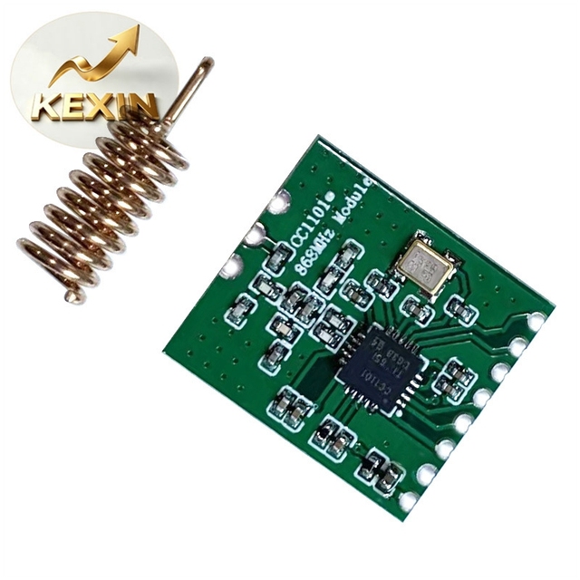 CC1101 Smart Industrial Wireless RF Communication Module SPI Transceiver Module 868MHz Compact SMD