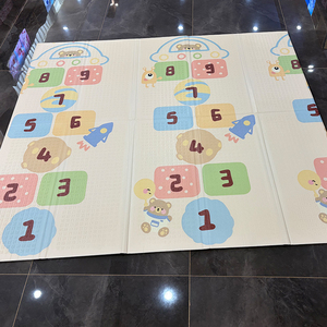 <span class=keywords><strong>Tapis</strong></span> de jeu en mousse XPE, bonne résistance, mousse semi-<span class=keywords><strong>rigide</strong></span>, résistance aux chocs élevée, pour les enfants, utilisation en intérieur, pour ramper sur le sol - Product Image 2