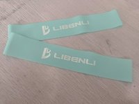 Bandes de résistance en silicone pour l'exercice, bandes d'entraînement pour femmes et hommes, pour les fesses, les jambes, le Pilates, 3 pièces, dureté 20 ° 30 ° 40 °