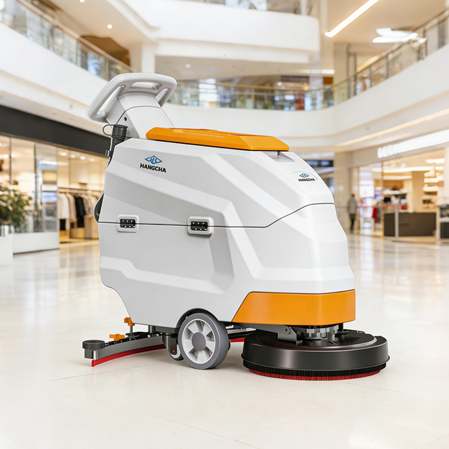 HANGCHA CE ISO Approval Factory Industrial Floor Scrubber Sweeping Mopping Drying Floor Cleaning Machine