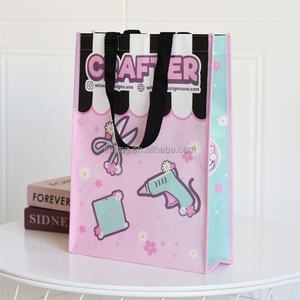 Wholesale Custom Eco-Friendly Reusable Laminated Nonwoven Shopping <b>Tote</b> <b>Bag</b> <b>Recyclable</b> Letter Digital Print Nonwoven Material - Product Image 3