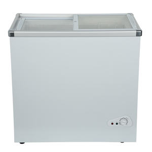 Congélateur <span class=keywords><strong>coffre</strong></span> profond à porte coulissante en verre de 100 L / Vitrine à glaces pour usage commercial - Product Image 6