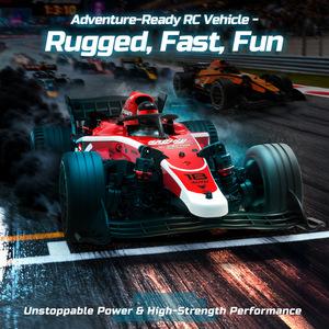 Voiture RC F1 électrique à l'échelle <span class=keywords><strong>1</strong></span>:14, voiture de course de Formule <span class=keywords><strong>1</strong></span> pour drifts à grande vitesse et cascades à 360 degrés - Product Image 2