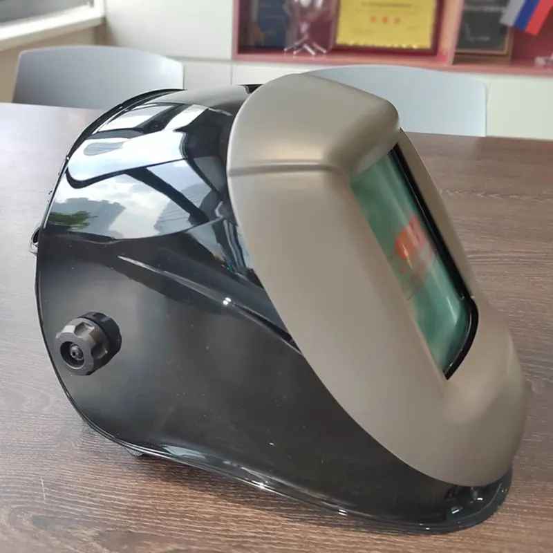 RHK TECH Safety Laser Face Protect OD4+ OD8+ Aluminum Plastic 190-450nm 800-1700nm Fiber Laser Welding Helmet