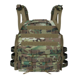 Gilet tactique Artex de haute qualité à dégagement rapide, pour entraînement extérieur, porte-plaques Molle camouflage, protection corporelle - Product Image 6