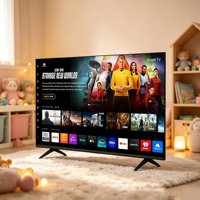 Televisor LED Inteligente de 40 Pulgadas y 1080P, Pantalla IPS, Brillo de 300 cd por Metro Cuadrado, Android, WIFI, Múltiples Puertos, Control de Calidad Estricto