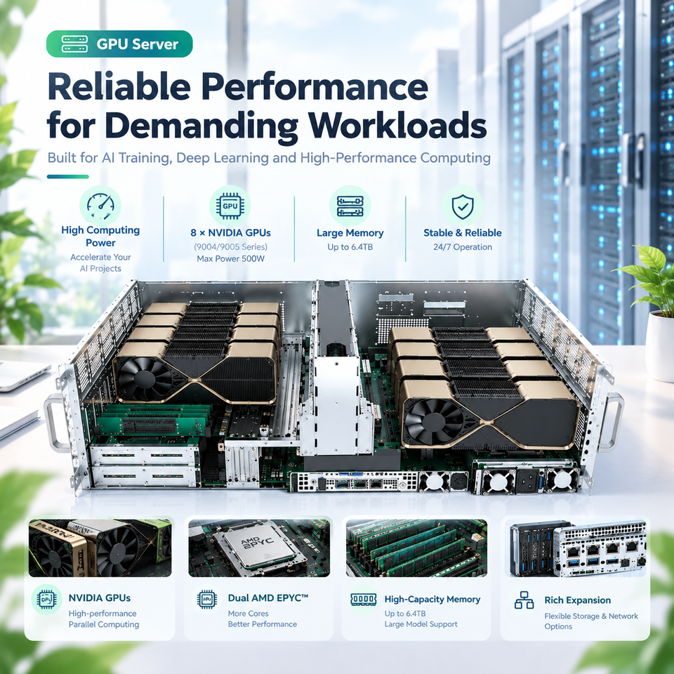 Professional GPU Server Manufacturer for LiDAR Radar Camera Simulation ...